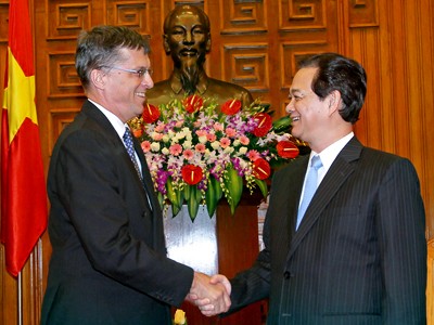 Premier Nguyen Tan Dung empfängt neuen australischen Botschafter in Vietnam - ảnh 1